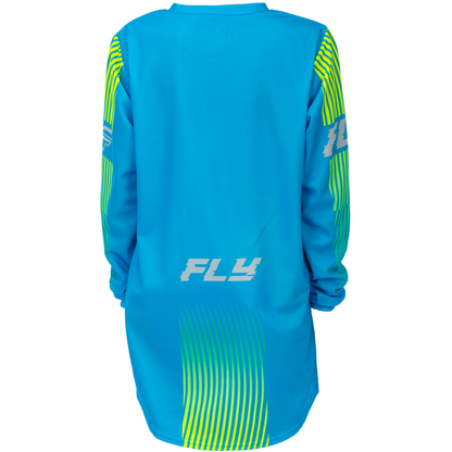 Youth F 16 Jersey Blue/Hi Vis Yl