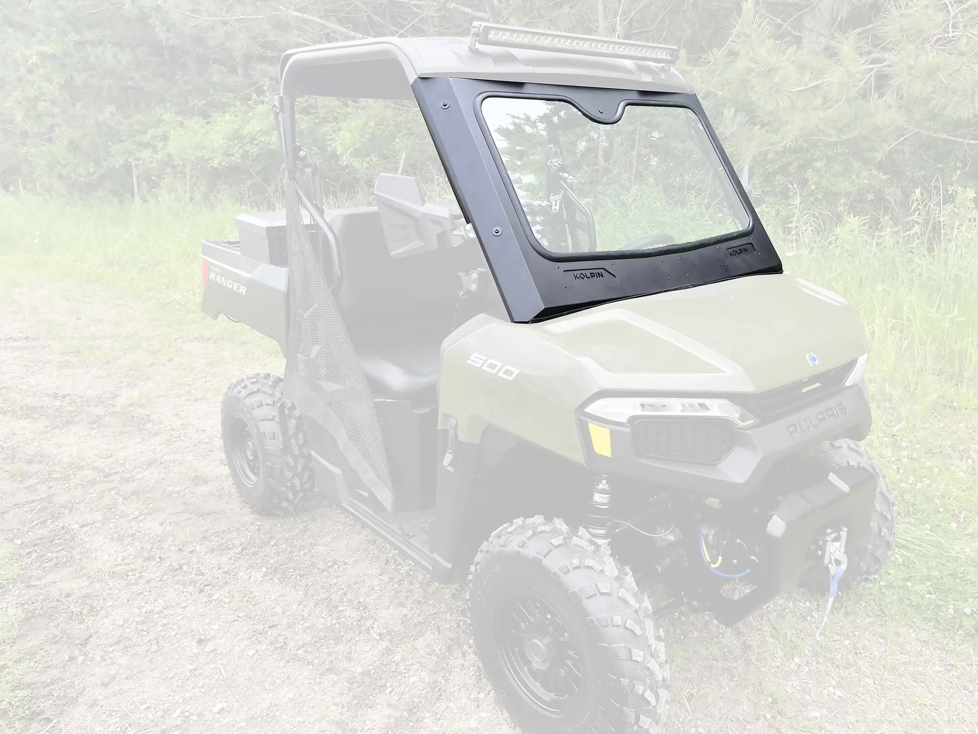 Glass Front Windshield Pol