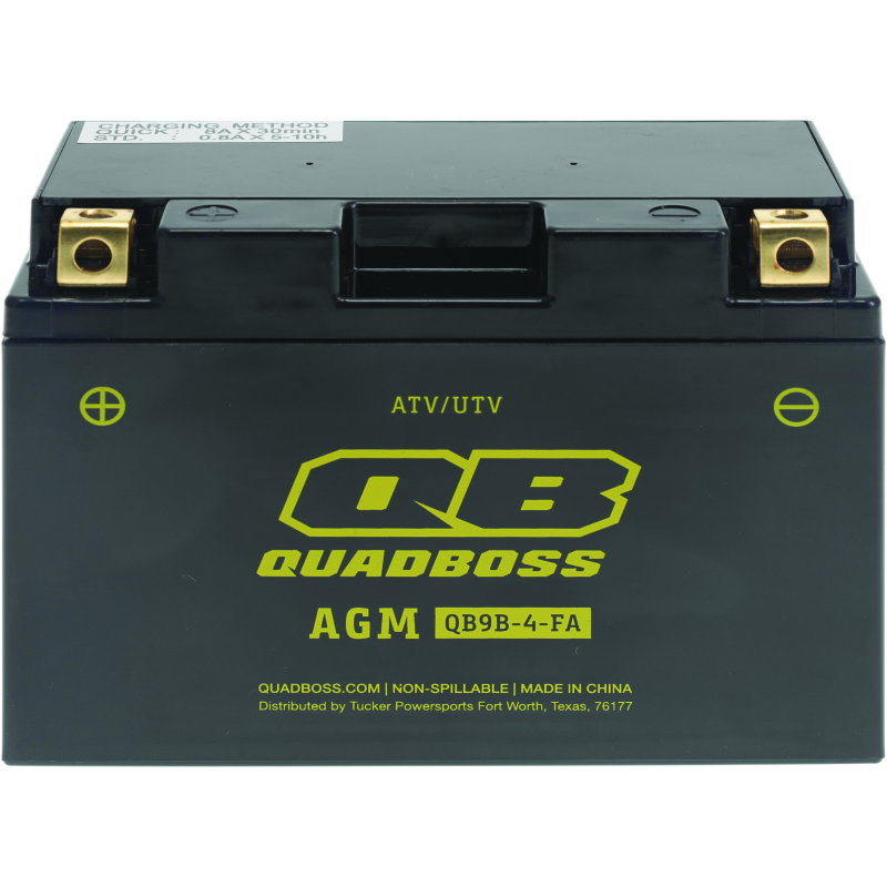 QuadBoss Maintenance-Free AGM Battery QB9B-4-FA