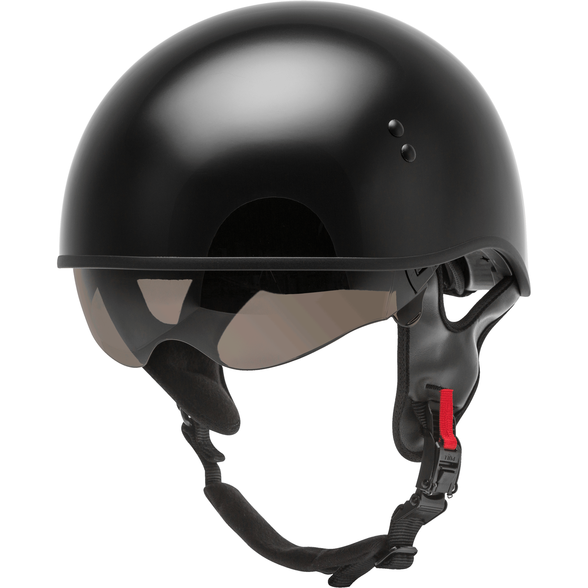 Hh 65 Half Helmet Naked Black Md