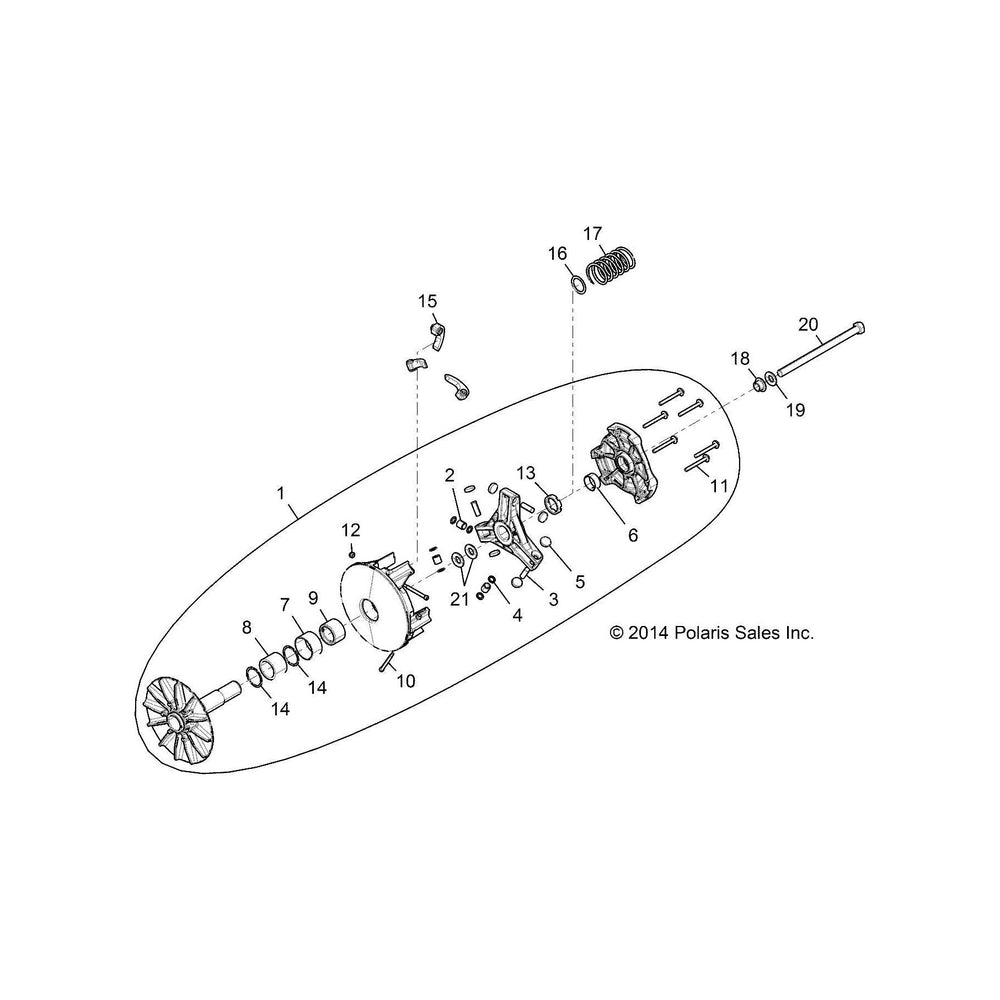 
                      
                        Polaris RZR Washer, 32.512 x 49.0 x 1.214, Genuine OEM Part 7556889, Qty 1
                      
                    