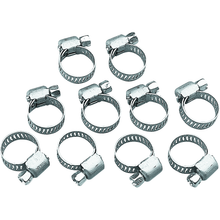 Bikers Choice Stainless Steel Mini Clamp 10 Pk