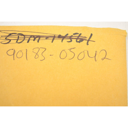 Yamaha 90183-05042-00 Nut, Spring (Sold individually); 901830504200 Made by Yamaha