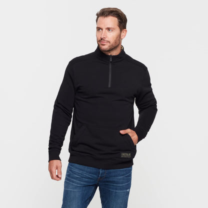 Indian Motorcycle Men's Camo Lined Quarter Zip, Black - 2XL - 286297212