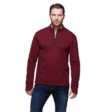 Indian Motorcycle Men's Sleeve Printed Athlete Quarter Zip, Port - M - 283341103