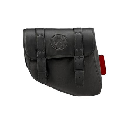 Indian Motorcycle Saddle Bag Left-Hand for Specific Scout Models, Black Waterproof Motorcycle Side Bag, Powersports Saddle Bags for Motorcycle Storage, Qty 1-2890283-VBA