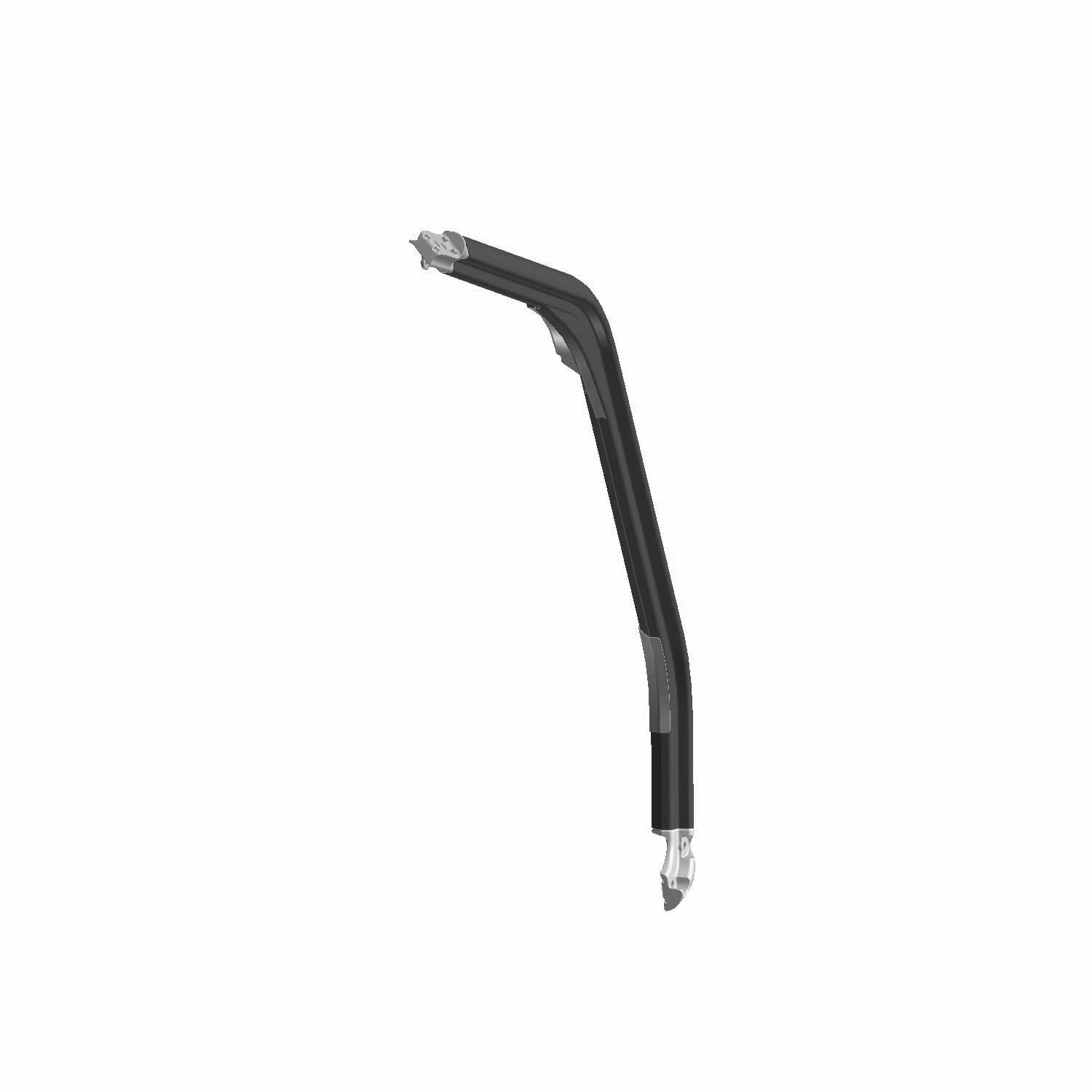 Polaris Ranger Cab Frame, Front, Left Side, Matte Black, Genuine OEM Part 1021278-458, Qty 1