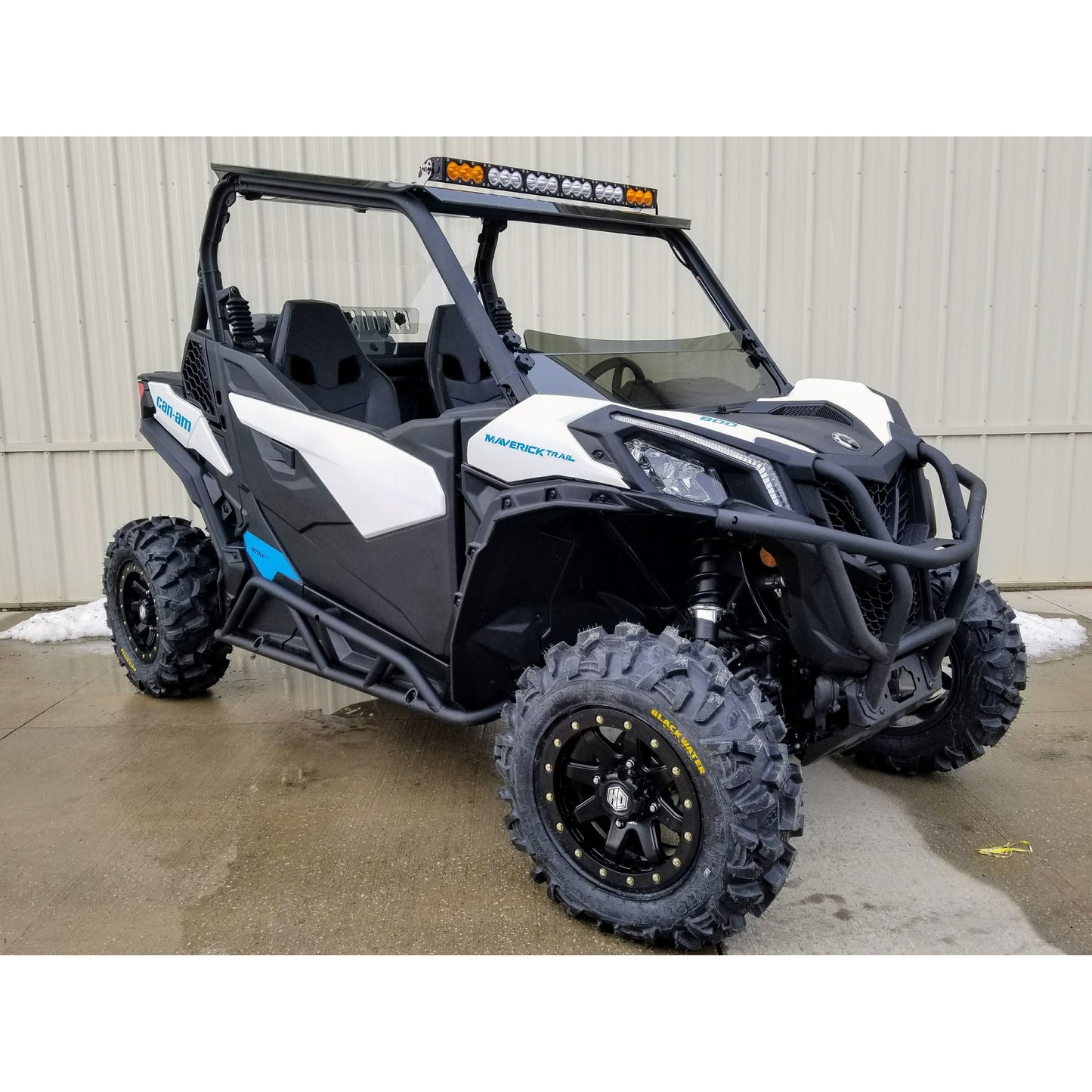 Half Windshield Tinted Can Maverick Trail