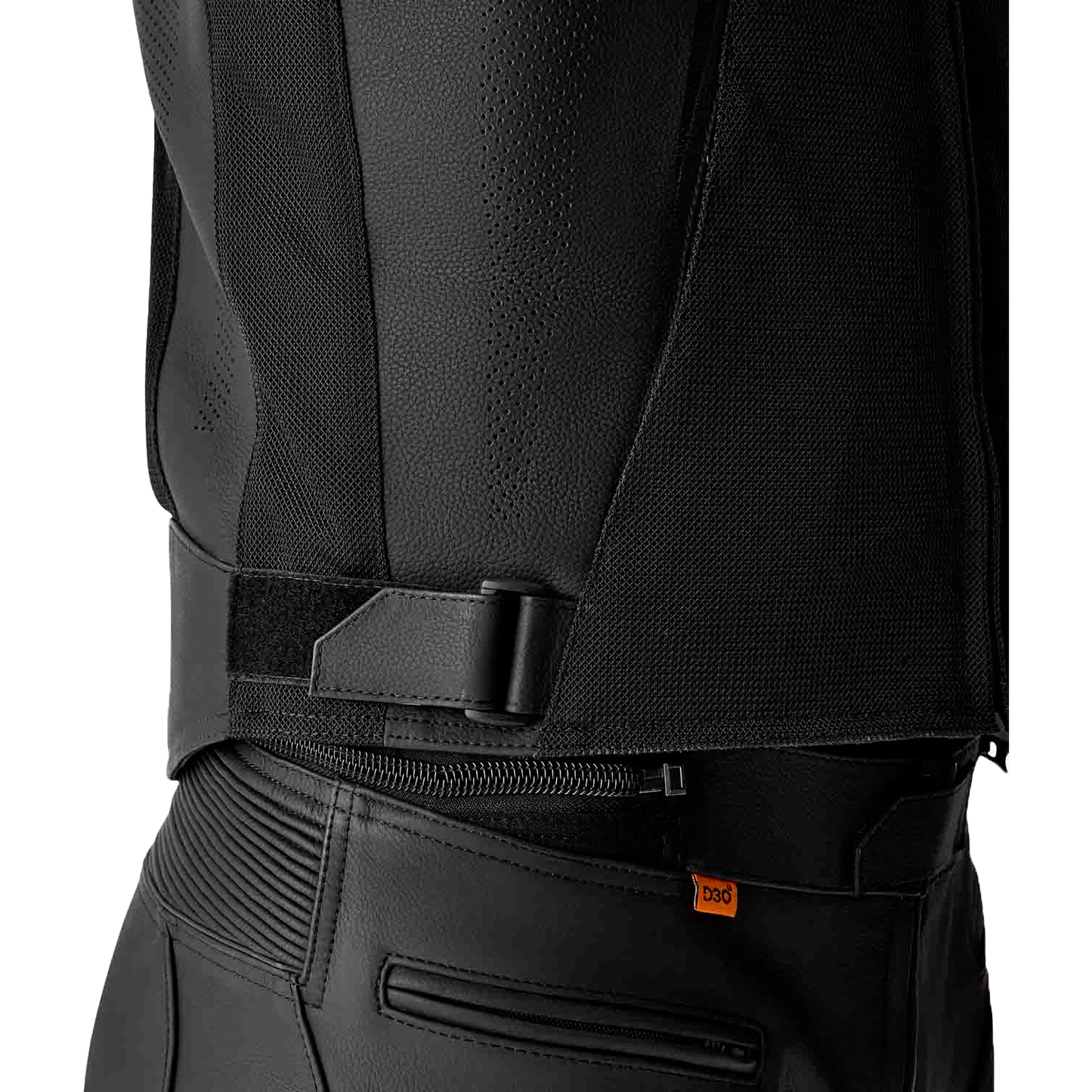 S1 D3o Mesh Leather Jacket Black Lg