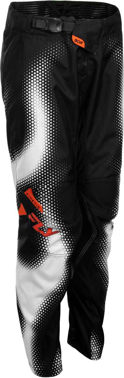 Youth Kinetic Torch Pants Black/White/Orange Sz 22
