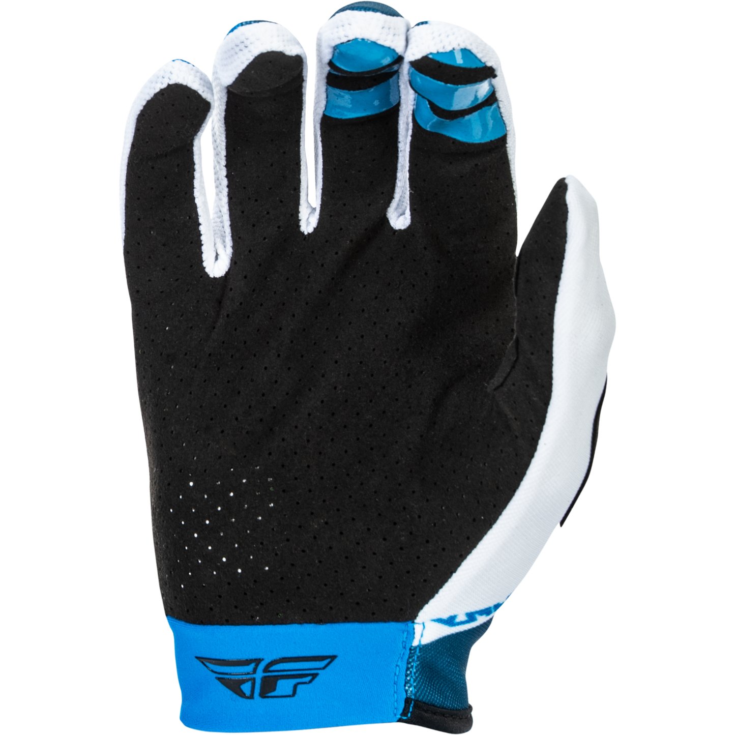 Lite Gloves Blue/White Lg