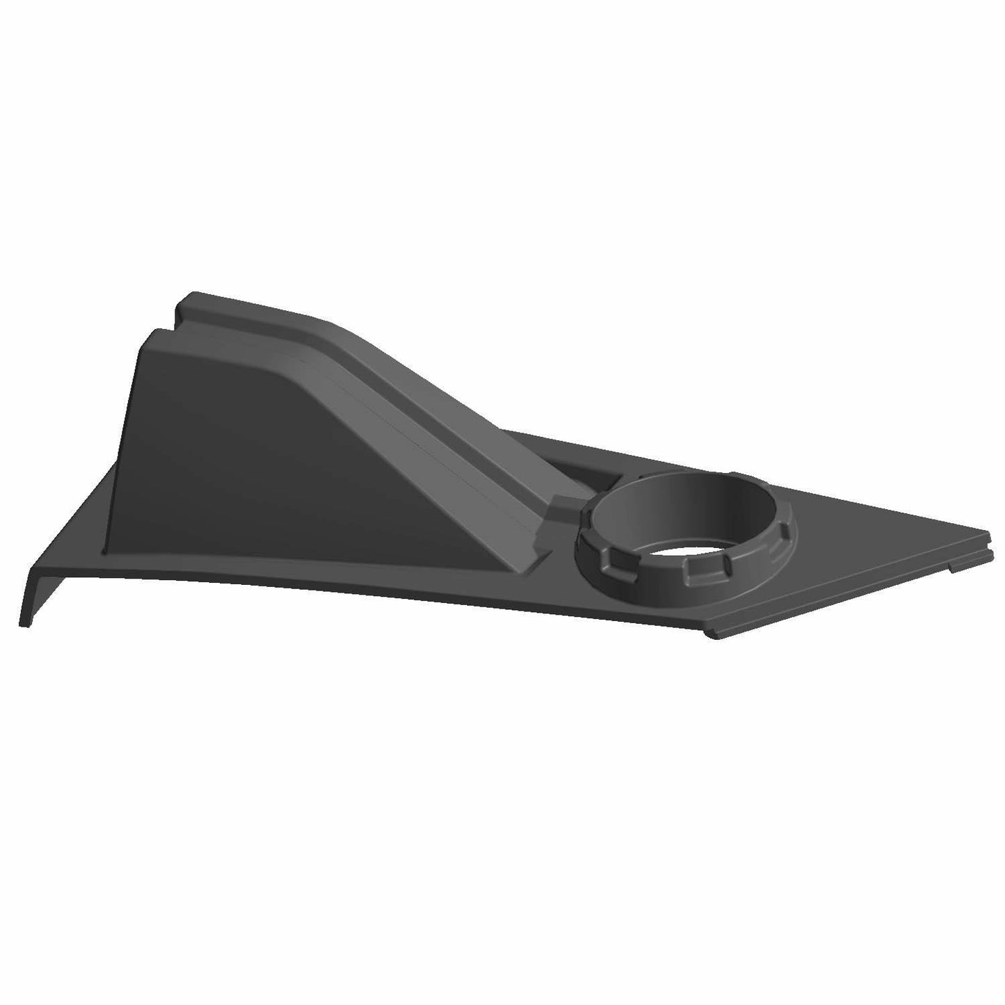 Polaris Slingshot PANEL-REAR,HUMP,DECK,LH,BLACK [FOR STEALTH BLACK MODELS], Genuine OEM Part 5453411-266, Qty 1