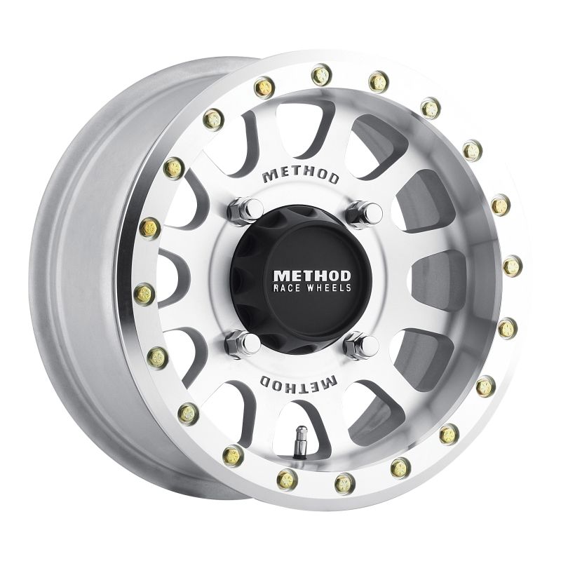 Method MR401 UTV Beadlock 15x7 / 4+3/13mm Offset / 4x156 / 132mm CB Machined - Raw Wheel