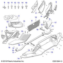 Polaris Slingshot Headlight Pod, Left, Genuine OEM Part 5452307, Qty 1