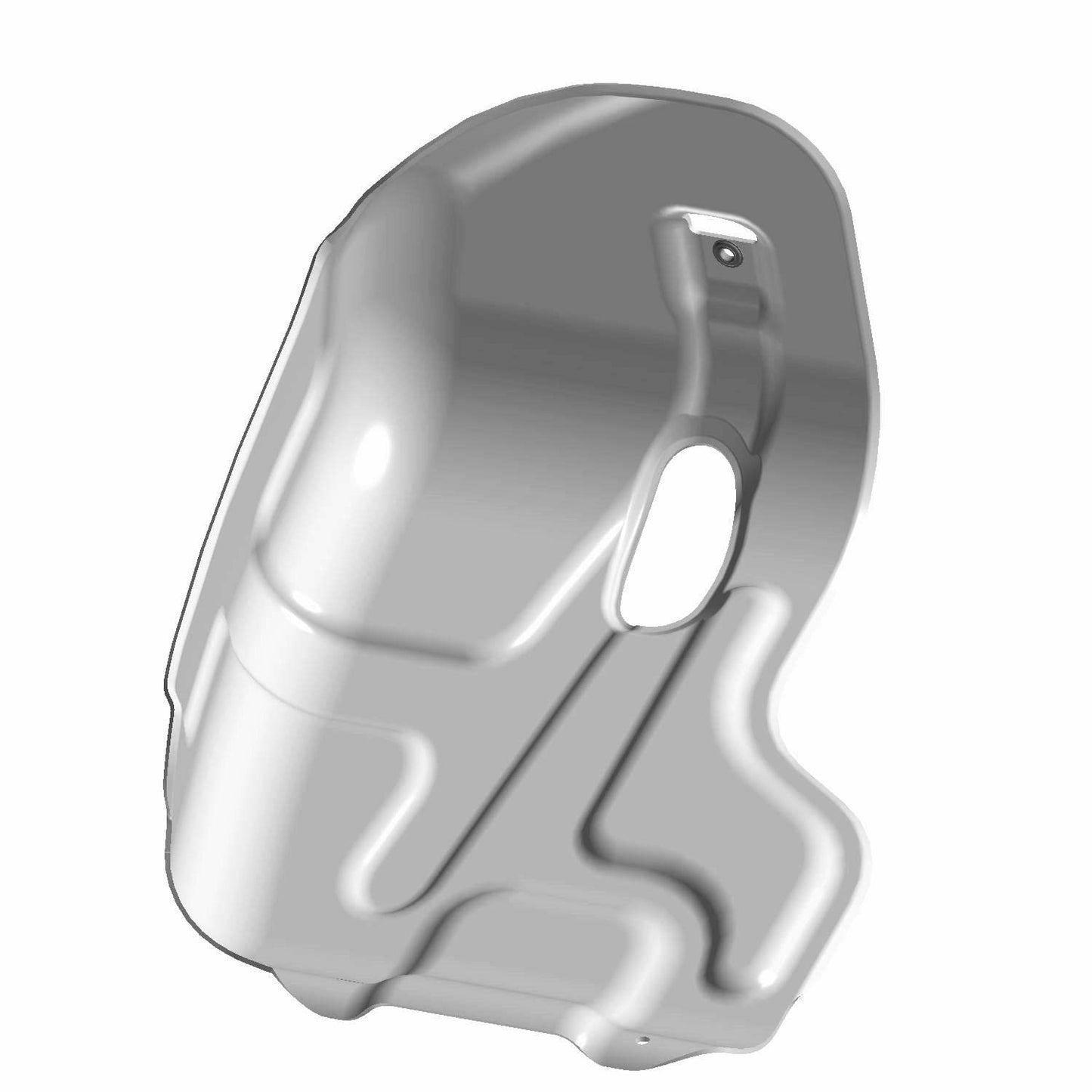 Polaris Slingshot SHIELD-HEAT,MUFFLER,BACK, Genuine OEM Part 1263358, Qty 1