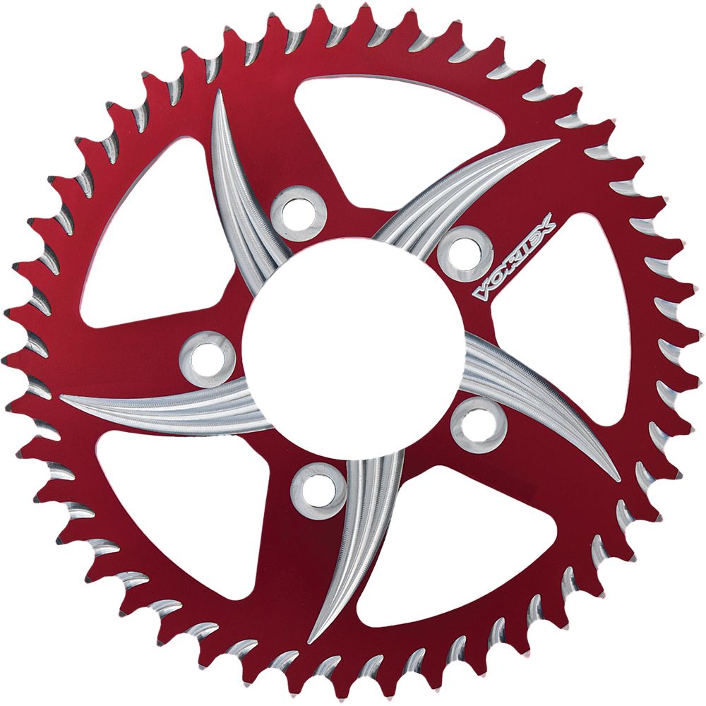 Rear Cat5 Sprocket Aluminum 41t 525 Red Kaw/Suz/Yam