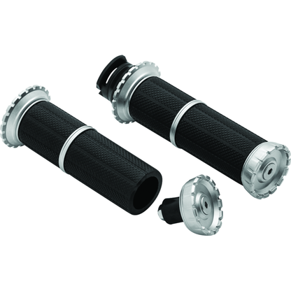 Kuryakyn Riot Grips Scout Silver