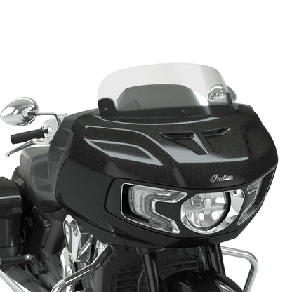 Polaris Snowmobile Indian Motorcycle Polycarbonate 11 in. Low Windshield, Tinted - 2883707-02
