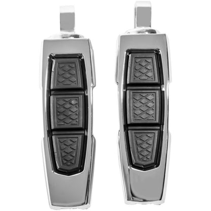 Kuryakyn Enygma Pegs With Adapter - Chrome