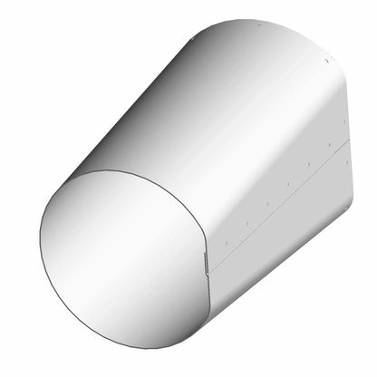 Indian Motorcycle Fork Cover Weld, Jet Black, Genuine OEM Part 1019541-626, Qty 1