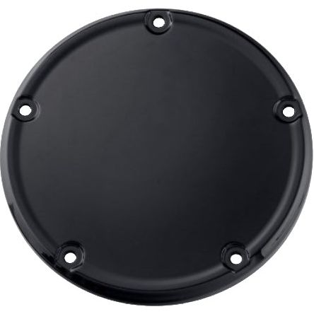 Smooth Derby Cover Matte Blk M8 Softail