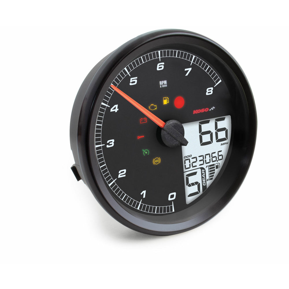 Hd 05 4.5" Gauge Black Bezel `04 17fxd 04 10fxst  04 13flhr