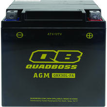 QuadBoss Maintenance-Free AGM Battery QBX30L-FA