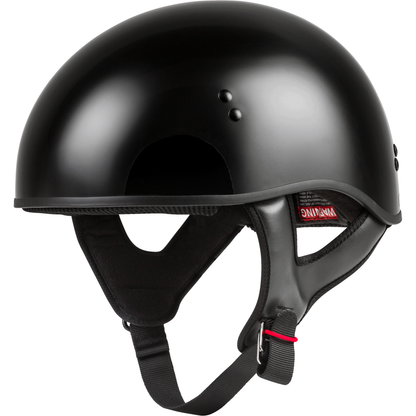 Hh 45 Half Helmet Naked Black Xl