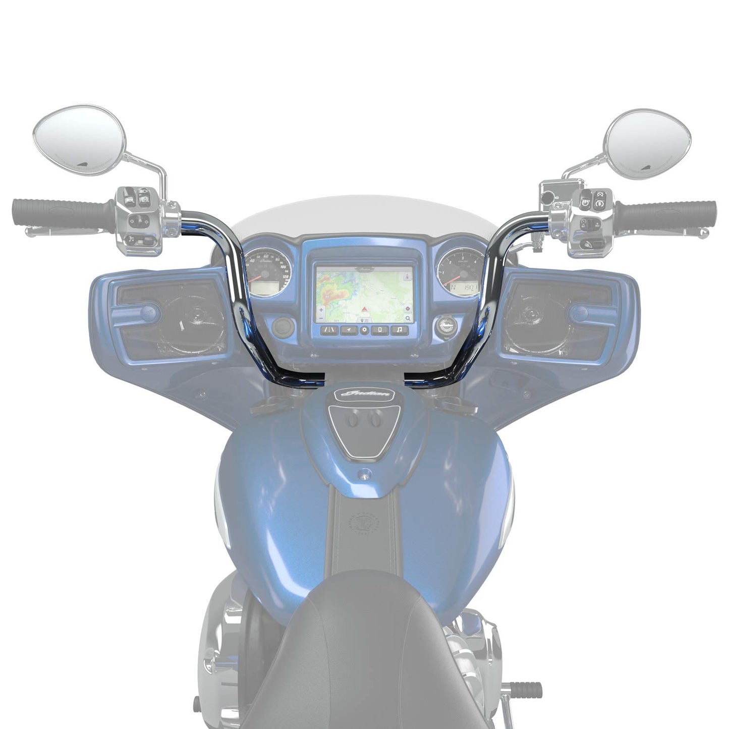 Indian Motorcycle Mid Rise Handlebar - 2885138-410