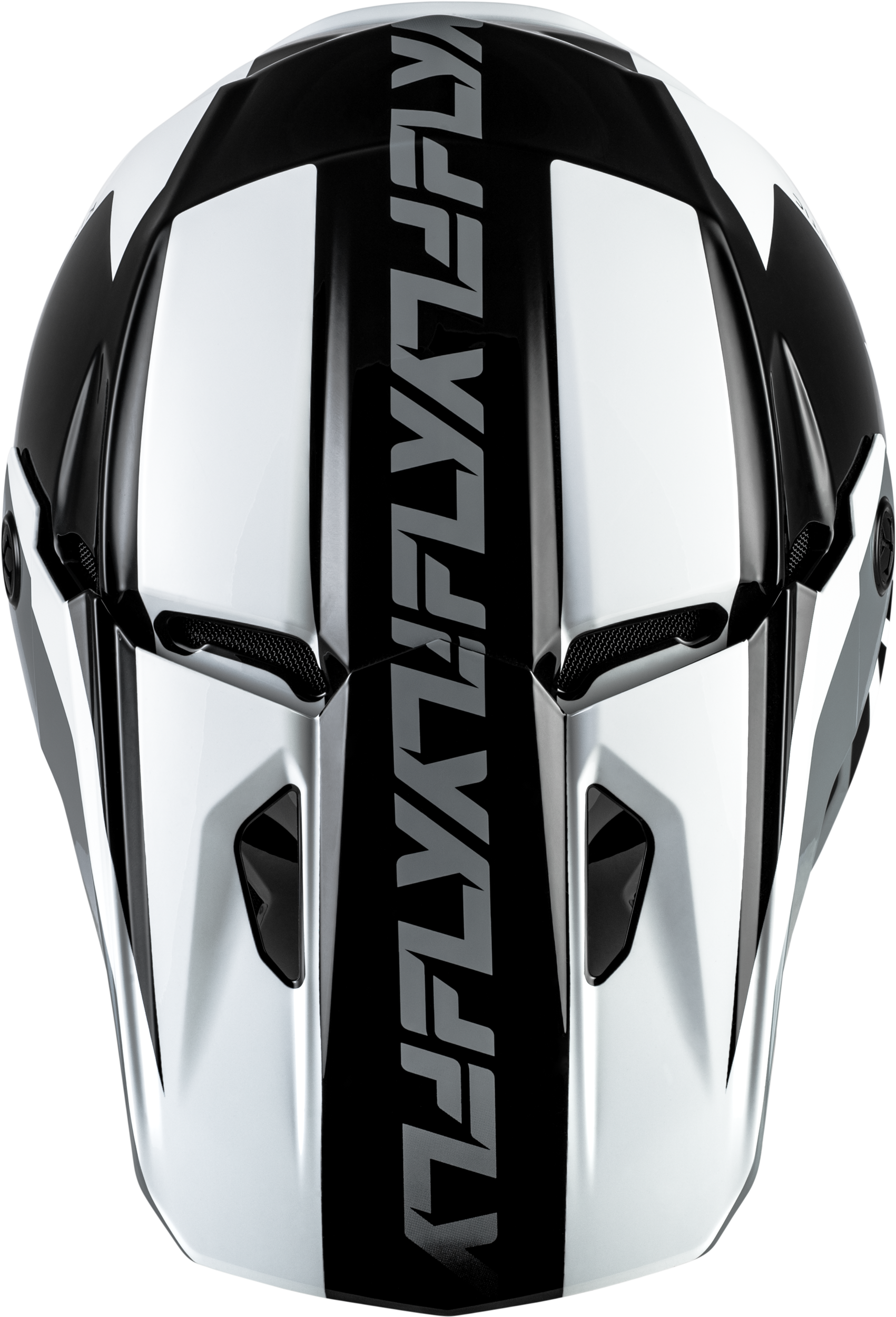Kinetic Crest Helmet Black/White/Grey Lg