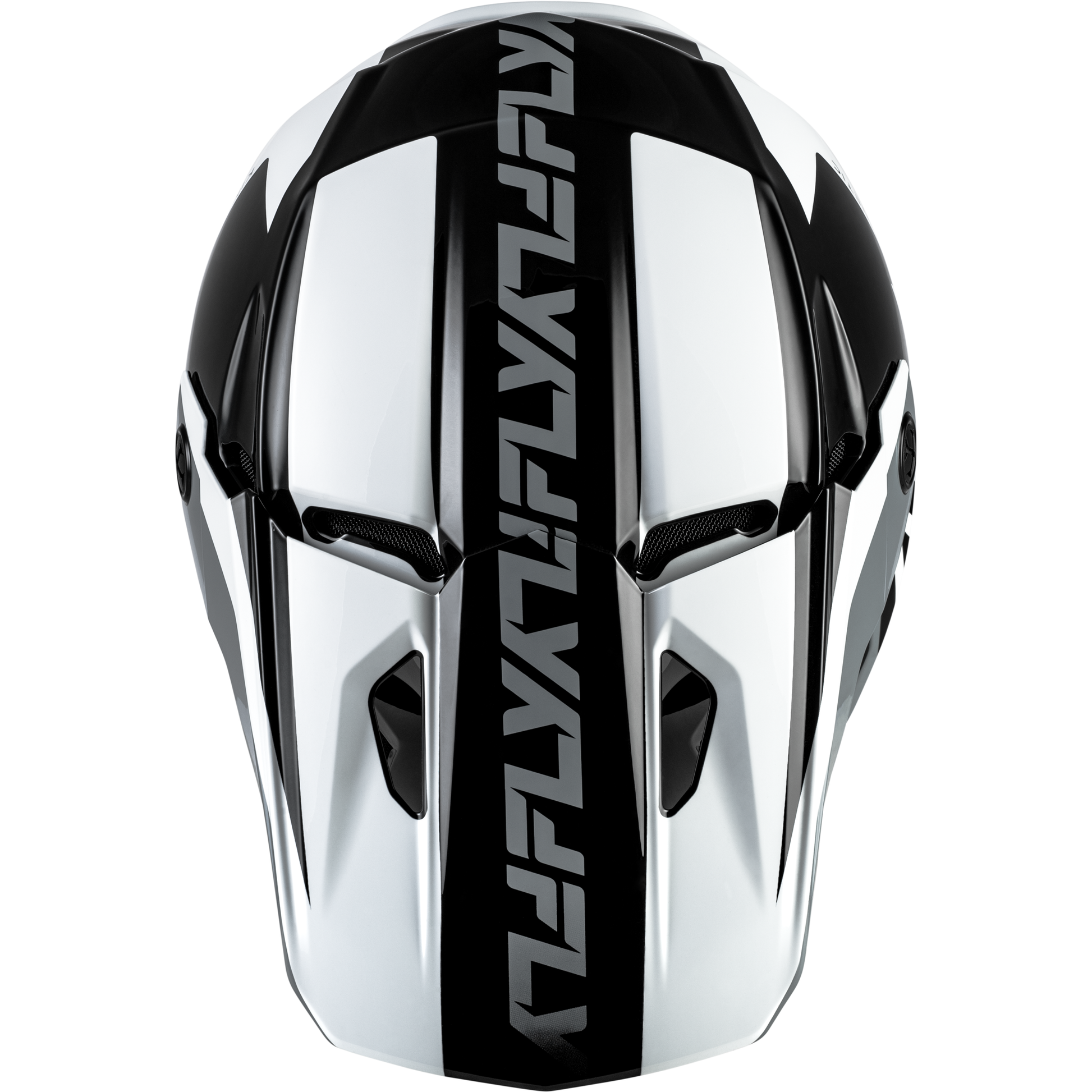 Kinetic Crest Helmet Black/White/Grey Xl