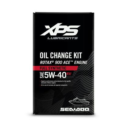 Sea-Doo 4T 5W-40 Full Synthetic Oil Change Kit for Rotax 900 ACE engine