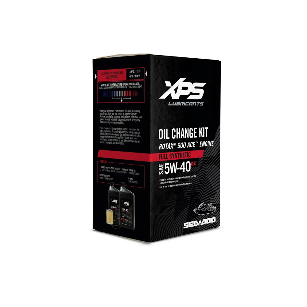 
                      
                        Sea-Doo 4T 5W-40 Full Synthetic Oil Change Kit for Rotax 900 ACE engine
                      
                    