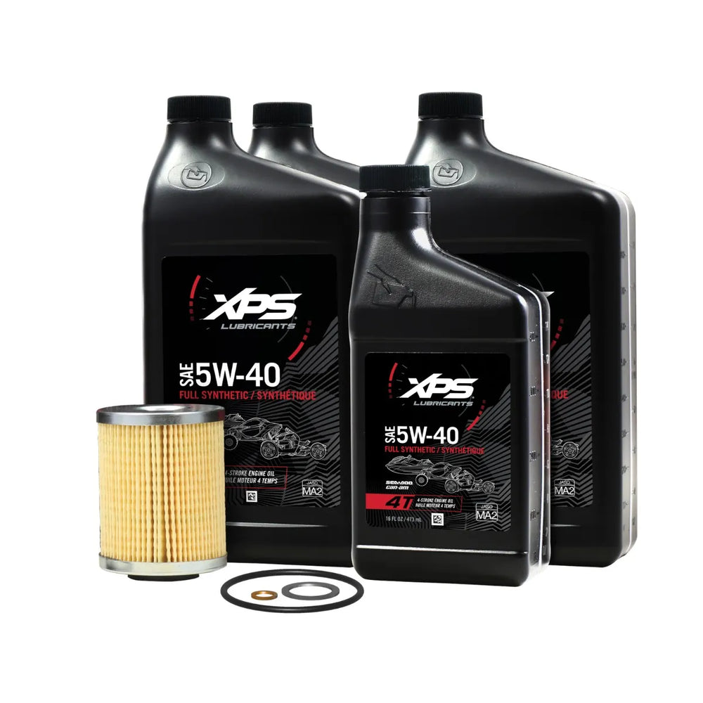 
                      
                        Can-Am 4T 5W-40 Full Synthetic Oil Change Kit for Rotax 900 CC engine - 9779491
                      
                    