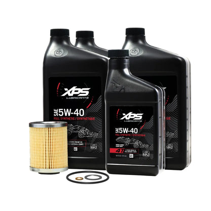 Can-Am 4T 5W-40 Full Synthetic Oil Change Kit for Rotax 900 CC engine - 9779491