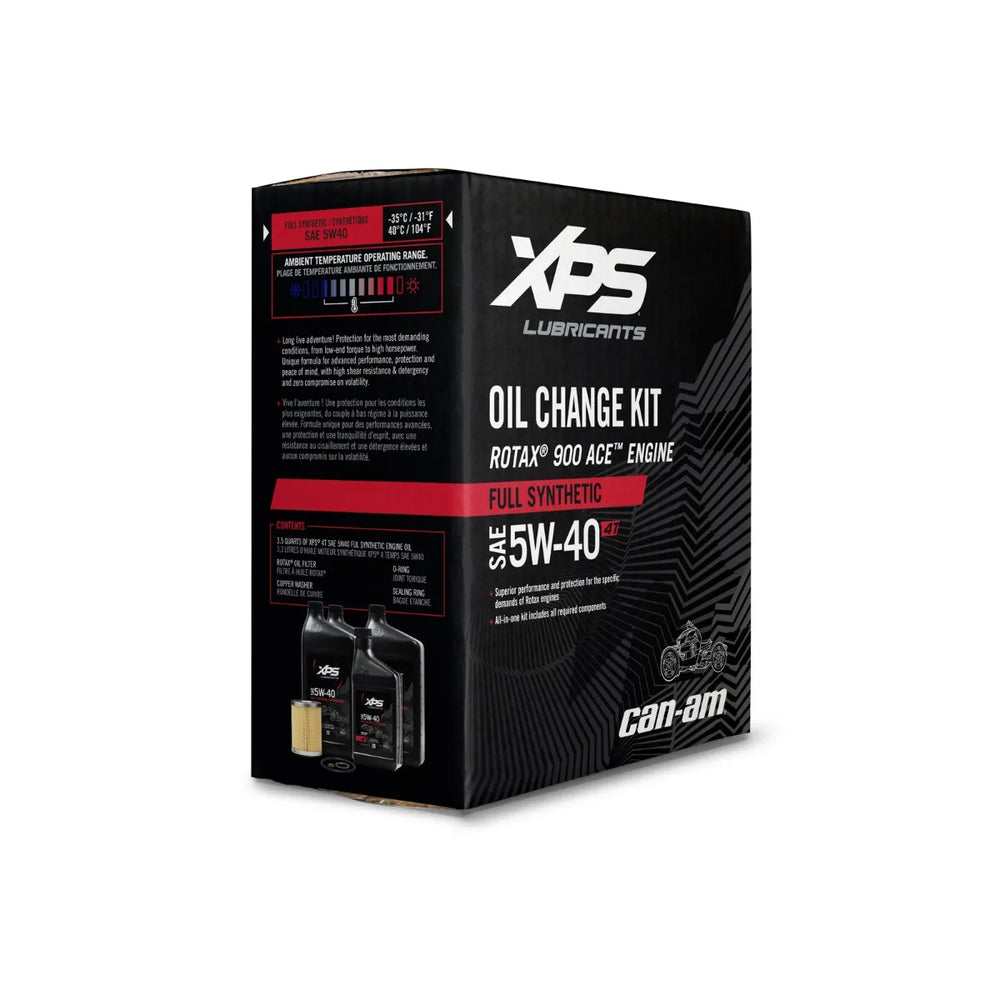 Can-Am 4T 5W-40 Full Synthetic Oil Change Kit for Rotax 900 CC engine - 9779491