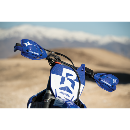 1 1/8" Closed Handguard Blue