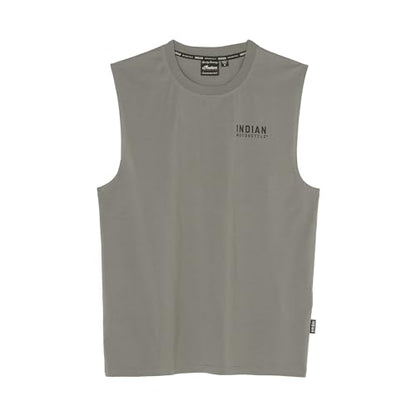 Indian Motorcycle Men's Est. Block Logo Tank, Gray - 2XL - 286477012