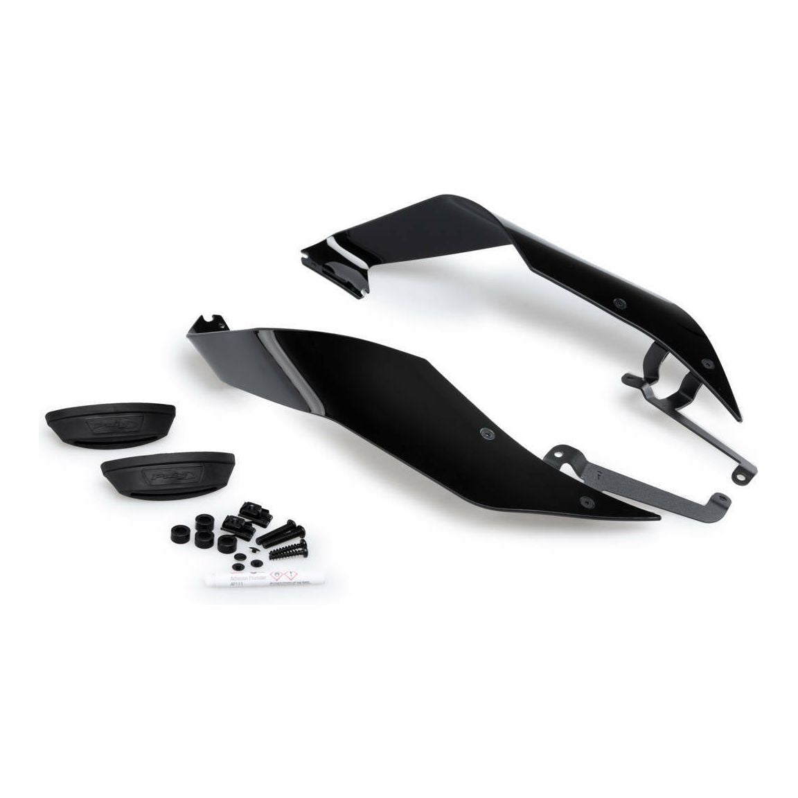 Downforce Side Spoilers Black Yam