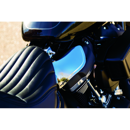 Kuryakyn Saddle Shields Heat Deflectors 18-Up Softail Models Smoke
