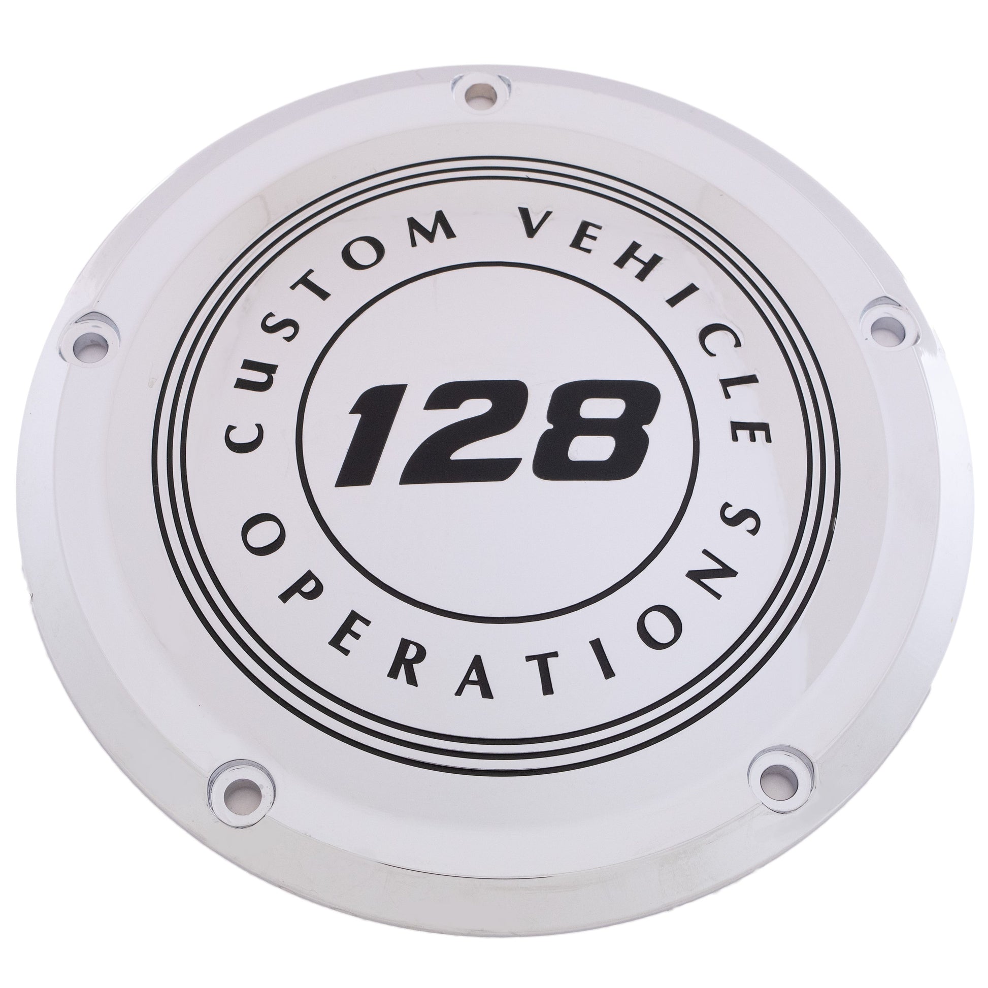 7   M8 Flt/Flh Derby Cover 128 Cvo Chrome