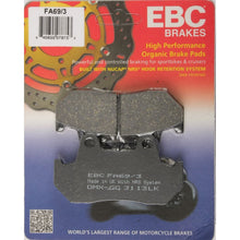 Brake Pads Fa69/3 Organic