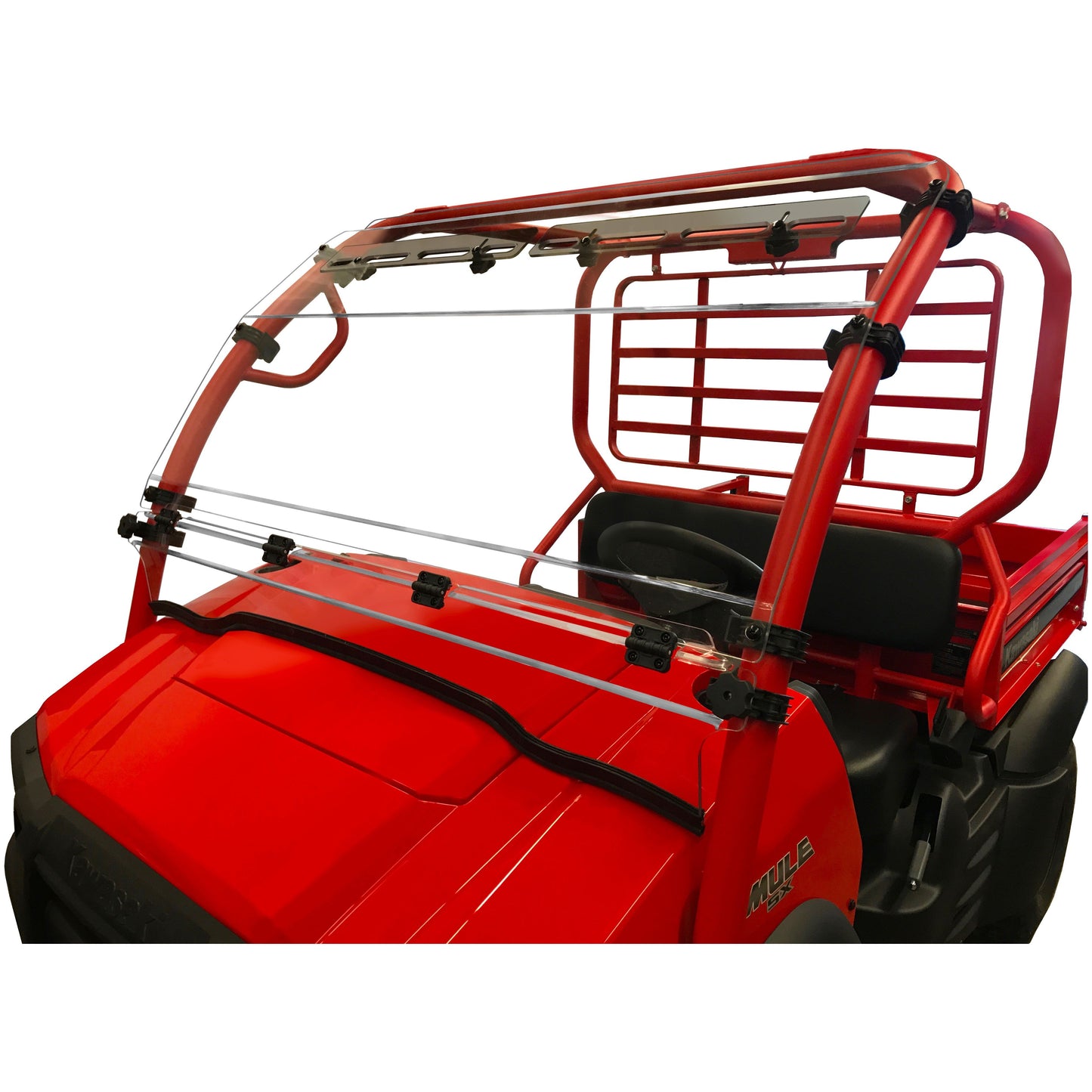 Fold Windshield Kaw Mule Sx