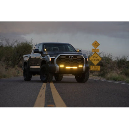 Rigid Industries 360-Series 4in Fog w/ Amber PRO Lens - White (Pair)