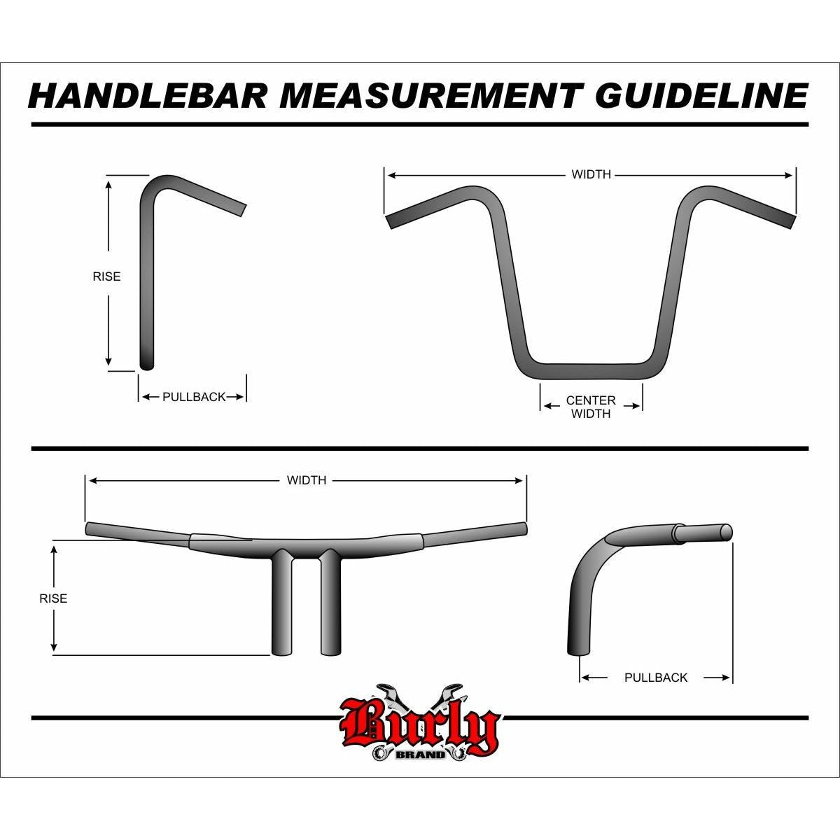 Gorilla 12" Apehangers 1.25" Chrome