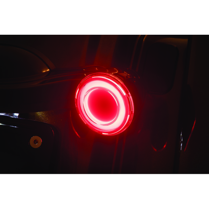 Kuryakyn Tracer L.E.D. Turn Signal Inserts Red/Red Smoke Lens Rear