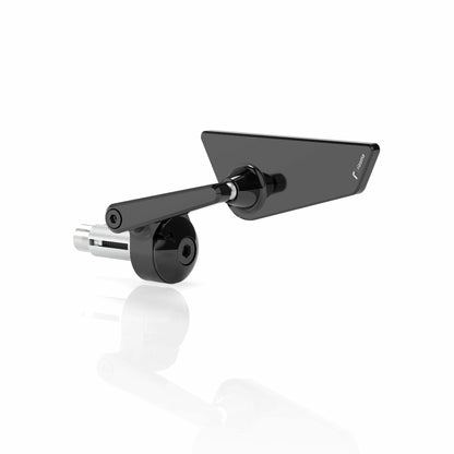 Cut Edge Bar End Mirror Universal Left Black Ea
