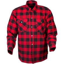 Covert Moto Flannel Red/Black Xl