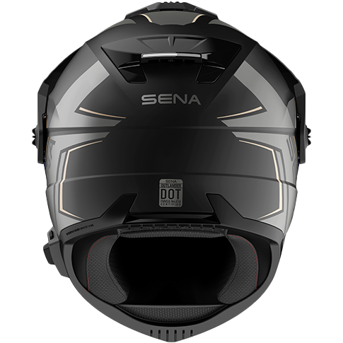 Outlander  Smart Ds Helmet Matte Black Lg