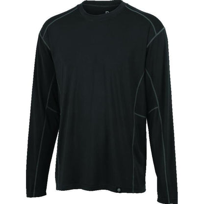 FIRSTGEAR Base Layer Shirt Lightweight Long-Sleeve Dark Grey - Small